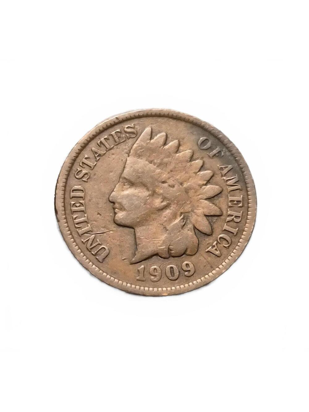1909 Indian Head Penny Last Year #193